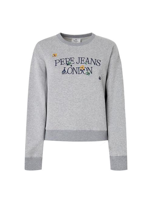 Se Pepe Jeans Sweatshirt 'VELLA'  navy / grå / grøn / orange ved About You