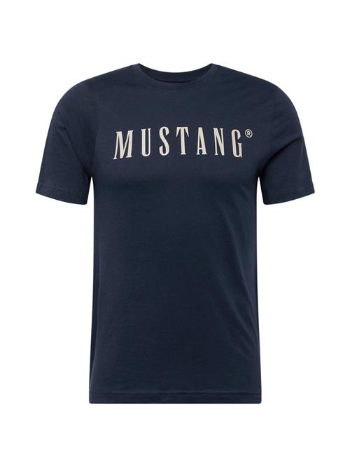 MUSTANG Bluser & t-shirts 'Austin'  navy / offwhite