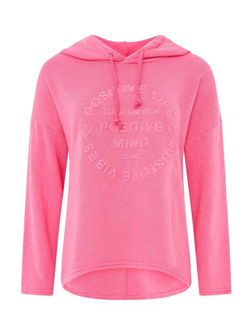 Zwillingsherz Sweatshirt 'Positive Mind'  pink