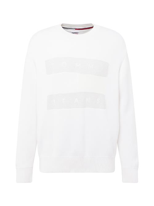 Tommy Jeans Pullover  lysegrå / hvid