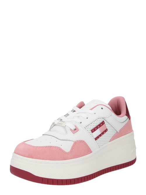 Tommy Jeans Sneaker low 'RETRO BASKET'  pink / lyserød / burgunder