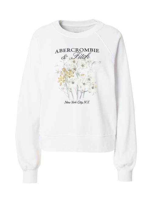 Abercrombie & Fitch Sweatshirt  gul / pastelgrøn / sort / hvid