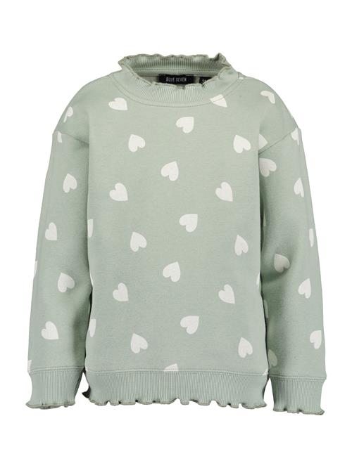 Se BLUE SEVEN Sweatshirt  mint / offwhite ved About You