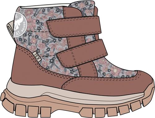 Se Wheat Winterboot Millas Tex Winter Flowers Støvler Str 33 - Uld hos Magasin ved Magasin