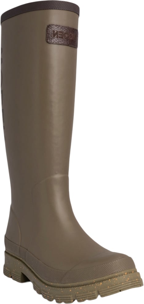 Se Woden Le Waterproof Kvinde Dark Olive Gummistøvler Str 42 - Polyester hos Magasin ved Magasin