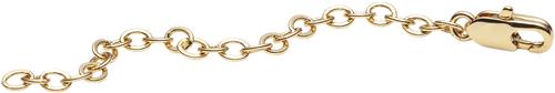 With love darling Chain Extender Gold ONE SIZE - Kædearmbånd Uden Vedhæng Messing hos Magasin