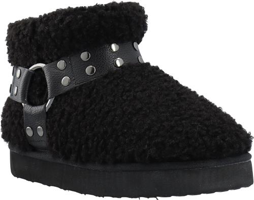 Se Bianco Varm Flatform Ankle Boot #SU Kvinde Black Støvler Str 41 - hos Magasin ved Magasin