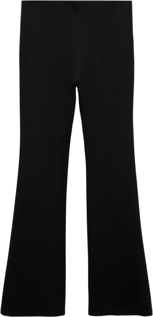 MANGO Leggings .- Delfin Kvinde Black Bukser Plus Size Str S - hos Magasin