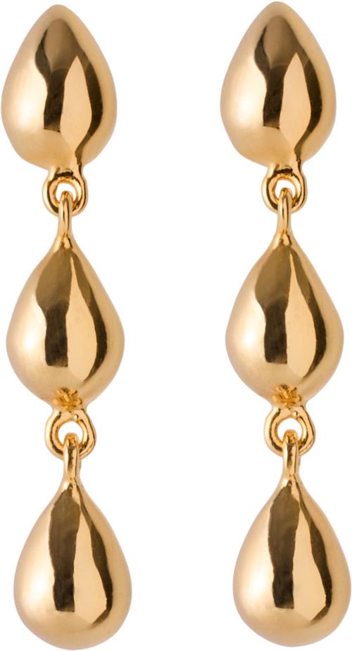 Pernille Corydon Jewellery Rain Earrings Length 25 mm One Size - Ørestikker hos Magasin