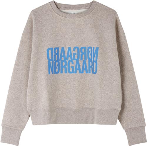 Mads Nørgaard - Copenhagen Organic Sweat Tilvina Sweatshirt Kvinde Grå Sweatshirts Str XXXL - hos Magasin