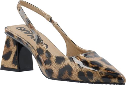 Se Bianco Biamaralyn Slingback Patent Kvinde Leo Print Slingbacks Str 40 - hos Magasin ved Magasin