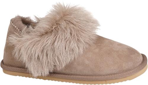 Se Lovelies Molde Shearling Boots Kvinde Walnut Hjemmesko Str 39 - Uld hos Magasin ved Magasin