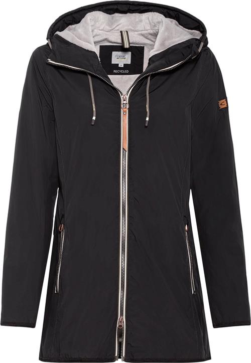 Se Camel Active Jacket Kvinde Black Parkaer Str 46 - hos Magasin ved Magasin