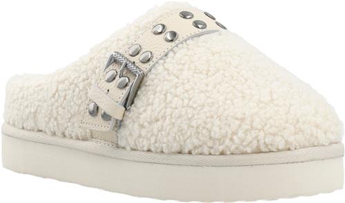 Bianco Varm Flatform Slip In #SU Kvinde Warm White Hjemmesko Str 40 - hos Magasin