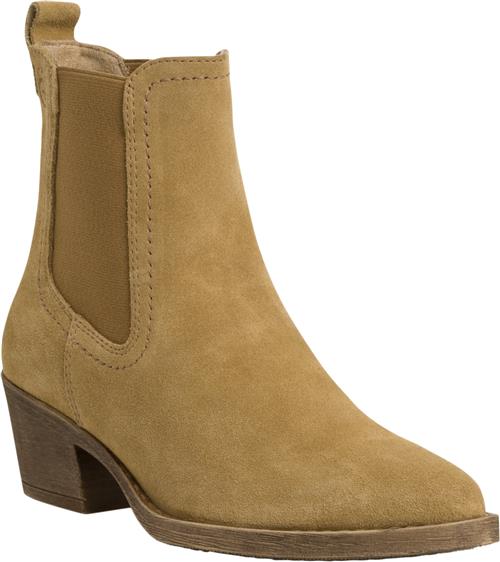 Se Tamaris 125704-42 Kvinde Camel Støvletter Str 38 - hos Magasin ved Magasin