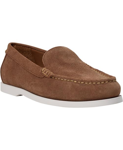 Polo Ralph Lauren Suedemerton Vnetn-cs-lfr Mand Teak Loafers Str 44 - hos Magasin