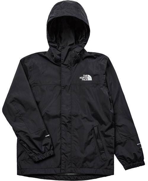 The North Face B Antora Rain Jacket TNF Black Str XS - Sort Regntøj hos Magasin