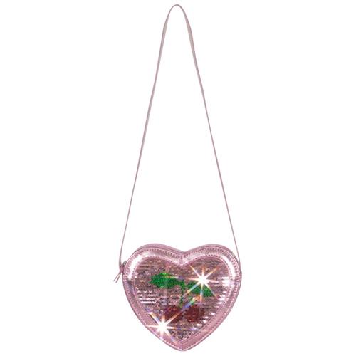 Konges Sløjd TUT HEART SEQUIN BAG | Lyserød | 0