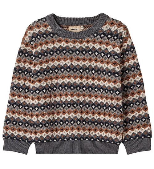 Se Wheat Bluse - Jaquard - Elias - Multi ved KidsWorld