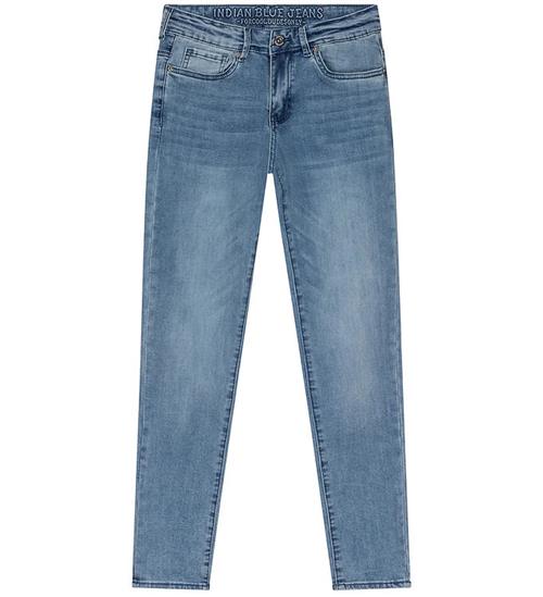 Indian Blue Jeans Jeans - Straight Fit - Used Light Denim