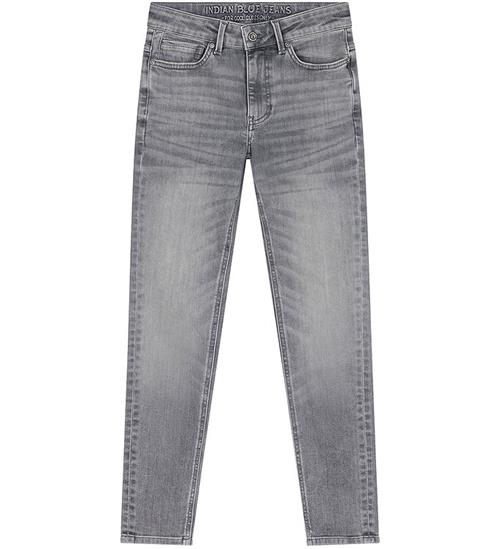 Indian Blue Jeans Jeans - Tapered Fit - Light Grey Denim