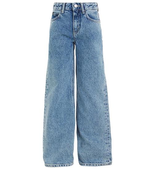 Calvin Klein Jeans - High Rise Wide Leg - Mid Blue Rigid