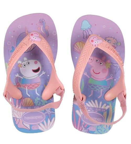 Se Havaianas Klipklapper - Gurli Gris - Quiet Lilac ved KidsWorld