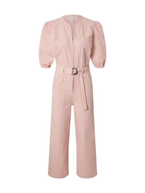 EDITED Jumpsuit 'Alba'  sennep / lyserød / hvid