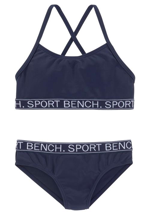 BENCH Bikini  navy / hvid