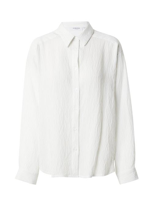 MSCH COPENHAGEN Bluse 'Belia'  grå / offwhite