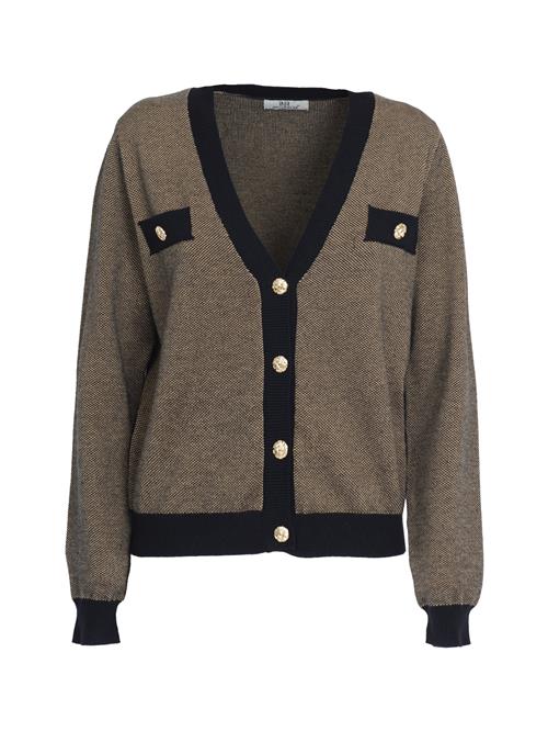 Influencer Cardigan  cappuccino / sort