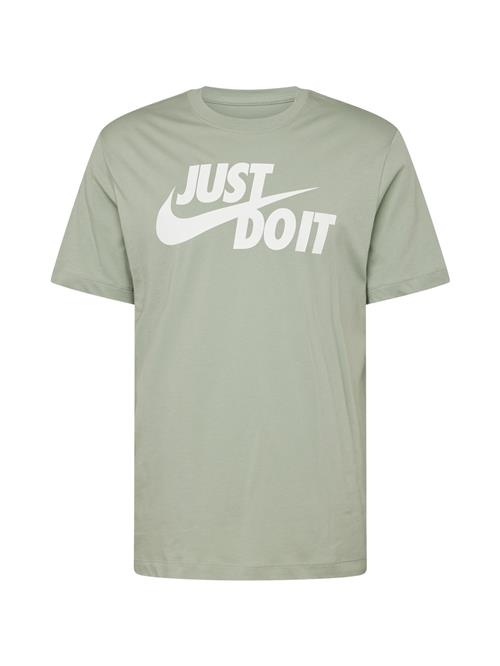 Nike Sportswear Bluser & t-shirts 'Swoosh'  pastelgrøn / hvid