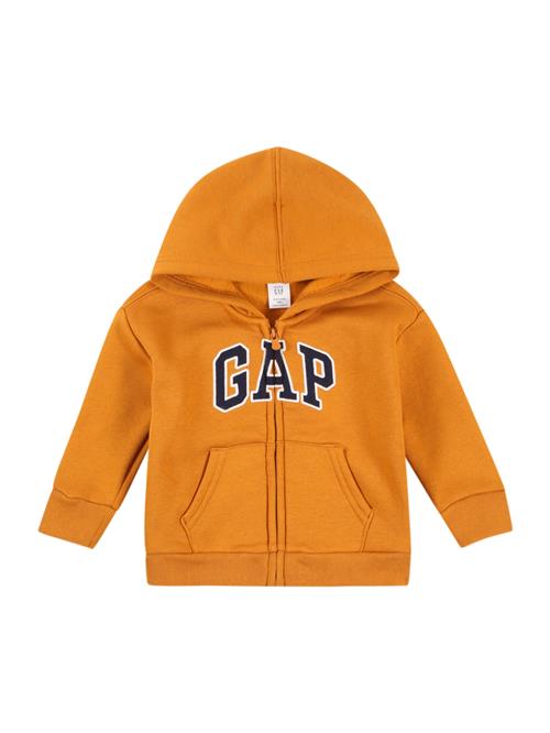 Se GAP Sweatjakke  marin / orange / hvid ved About You