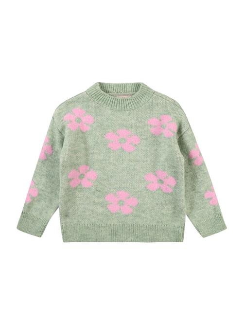 Se KIDS ONLY Pullover 'KMGNAJA'  pastelgrøn / lyserød ved About You