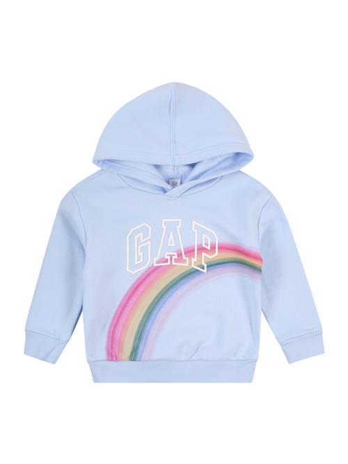 GAP Sweatshirt  blå / lyseblå / pink / hvid