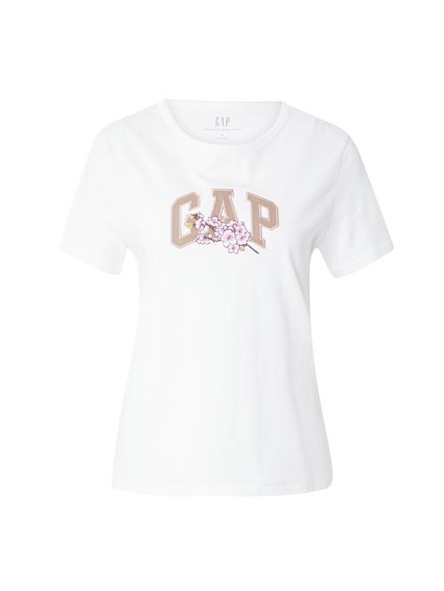 Se GAP Shirts  beige / blomme / hvid ved About You