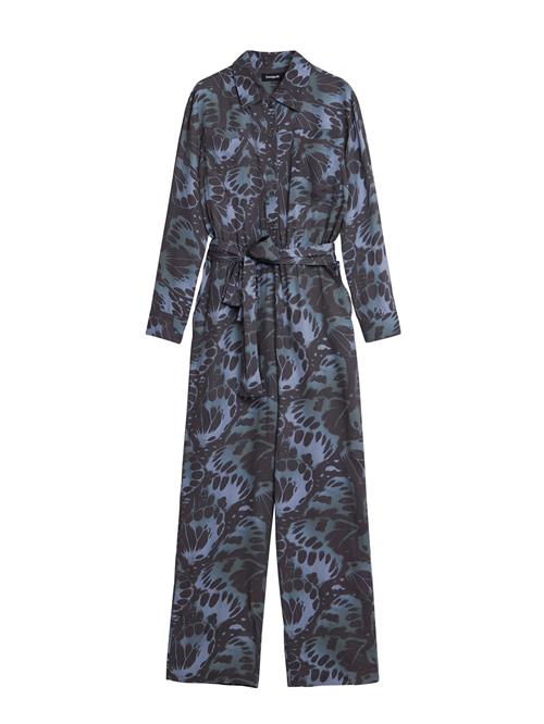 Se Desigual Jumpsuit  røgblå / sort ved About You