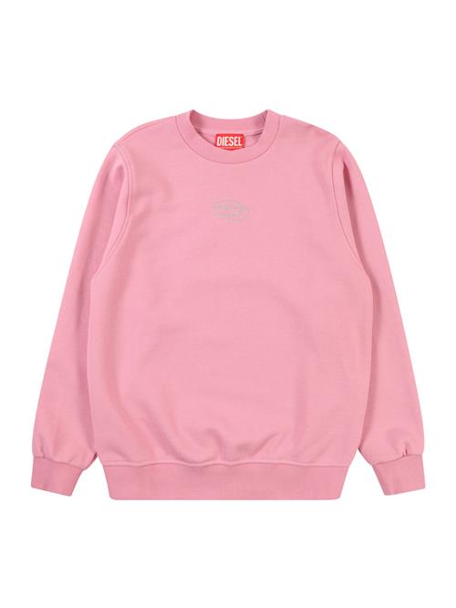 DIESEL Sweatshirt 'SLEMBY'  rosé / sølv