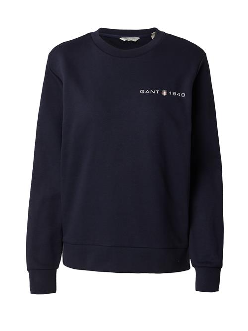 Se GANT Sweatshirt  mørkeblå / carminrød / sølv ved About You