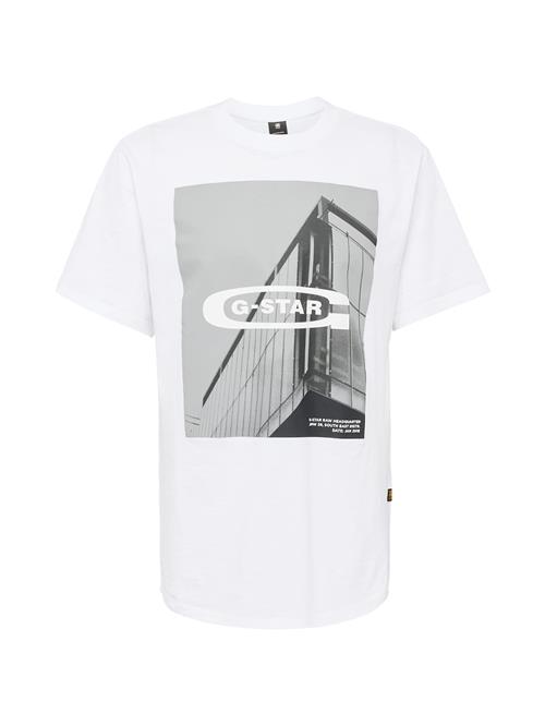 G-STAR Bluser & t-shirts  grå / sort / hvid