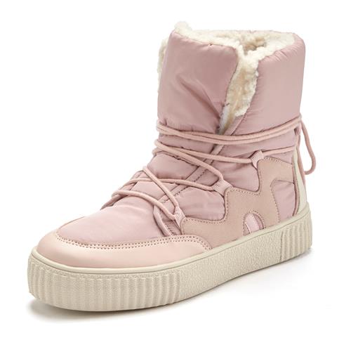 Se LASCANA Snowboots  beige / rosé ved About You