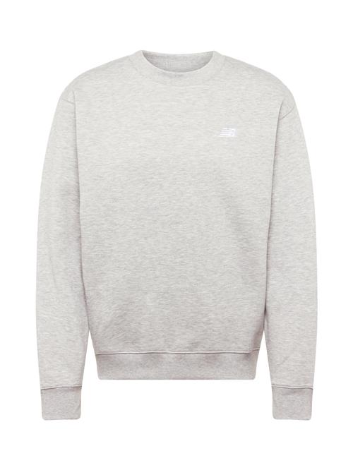 Se new balance Sweatshirt  grå / hvid ved About You