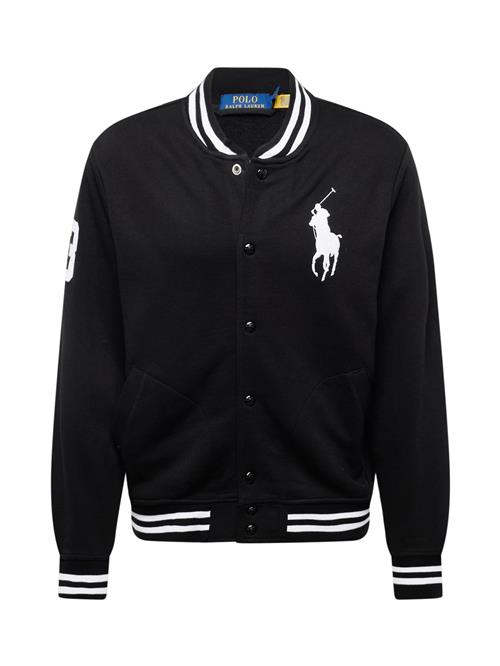 Polo Ralph Lauren Sweatjakke  sort / hvid