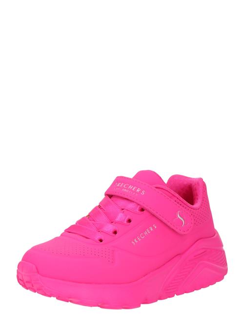 Se SKECHERS Sneakers 'UNO LITE'  pink / sølv ved About You