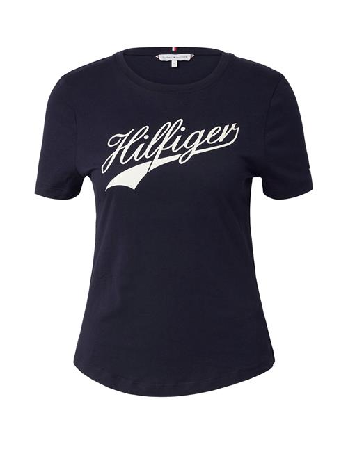 TOMMY HILFIGER Shirts  blå / knaldrød / hvid