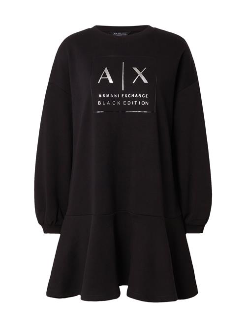 ARMANI EXCHANGE Kjole  sort / sølv