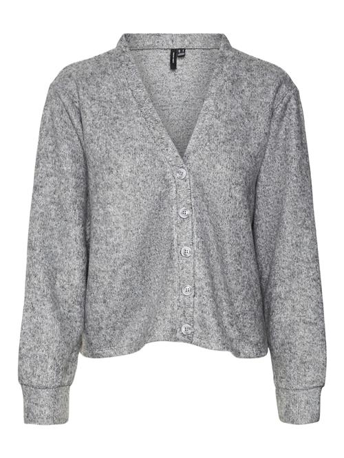 Se VERO MODA Cardigan 'BLIS'  grå-meleret ved About You