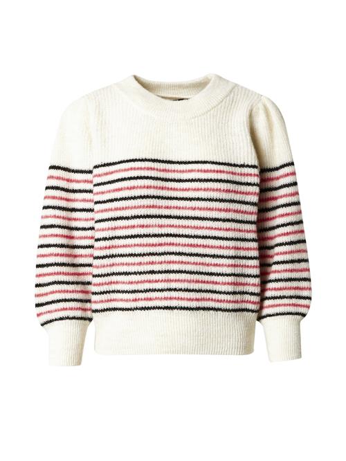 Se VERO MODA Pullover 'VMVigga'  creme / rød / sort ved About You