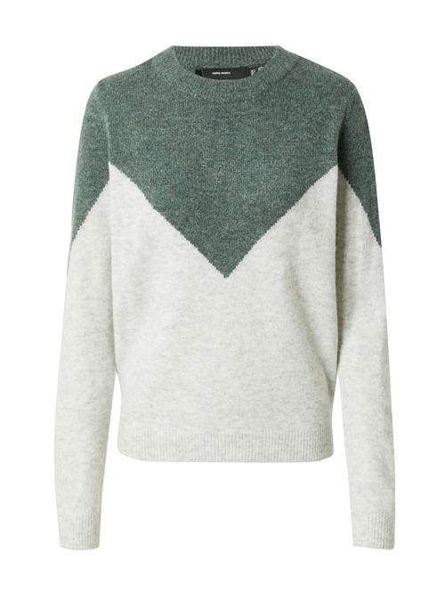 VERO MODA Pullover 'VMPLAZA'  lysegrå / gran