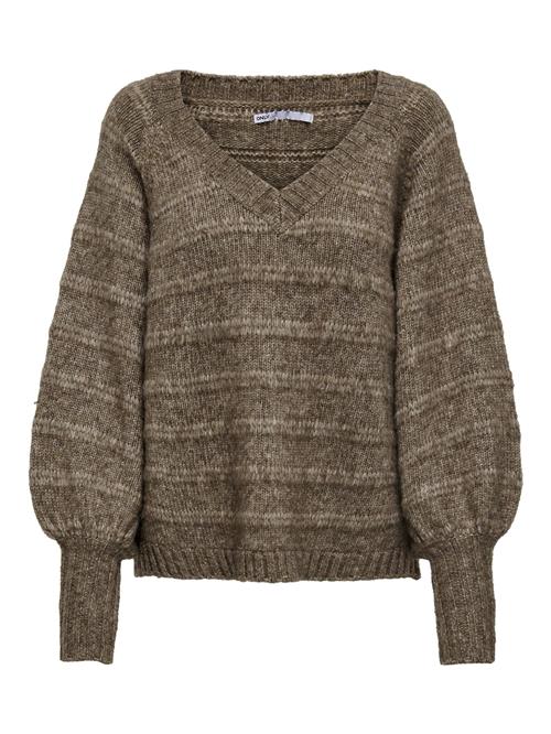 ONLY Pullover  brun-meleret